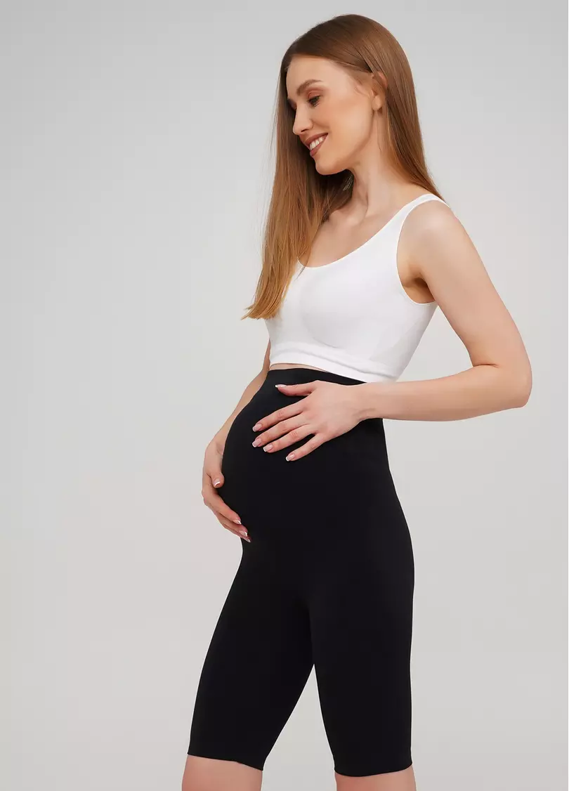 Бесшовные велосипедки для беременных MAMA TRACKS