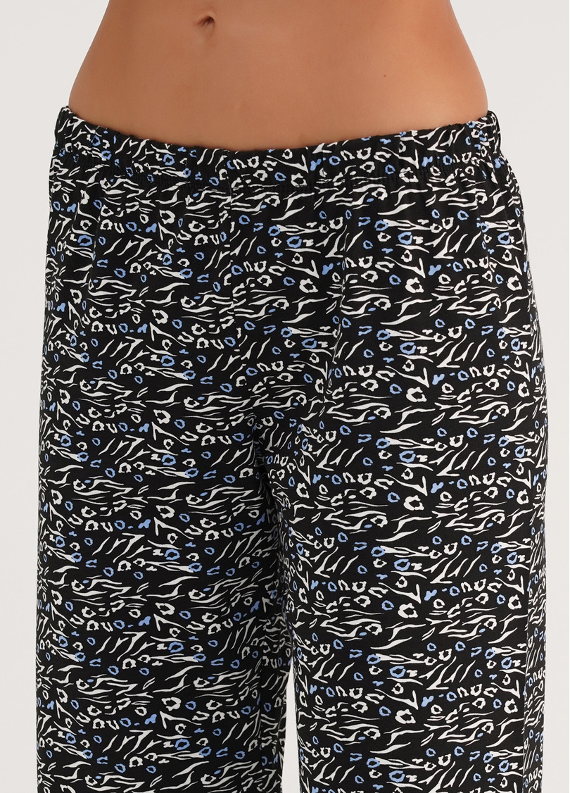 Піжама футболка та прямі штани ANIMAL 5121/010 white/animal (білий)