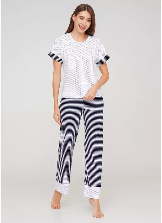 Піжама з віскози CHRISTMAS LOADING 5114/030