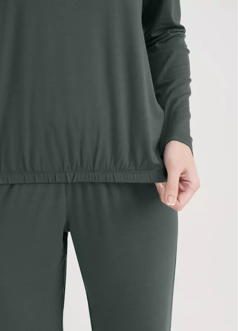 Комплект пижамы из вискозы COMFORT STYLE 5323/030khaki (хаки)