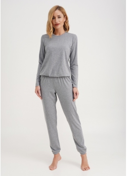 Комплект пижамы из вискозы COMFORT STYLE 5323/030 light grey melange (серый)