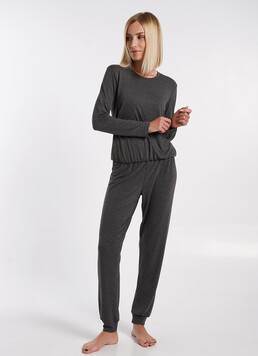 Пижама из вискозы комплект COMFORT STYLE 5332/030 dark grey melange (серый)