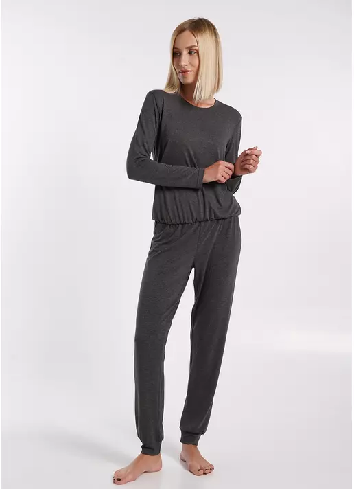 Пижама из вискозы комплект COMFORT STYLE 5332/030 dark grey melange (серый)