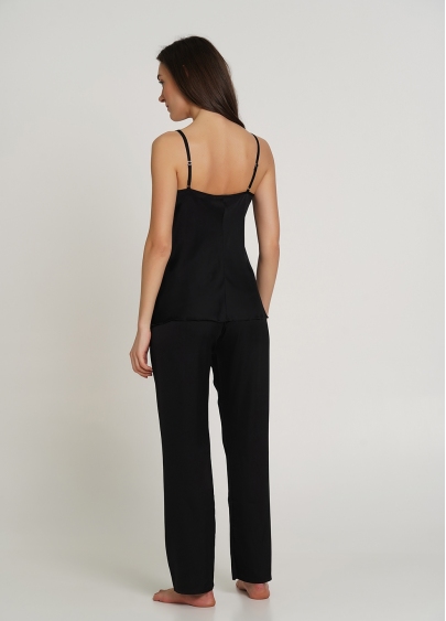 Жіноча піжама зі штанами HELENA 5003/051 (чорний)