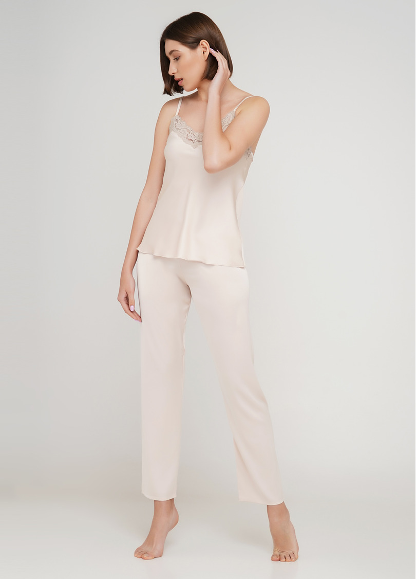 Женская пижама со штанами HELENA 5003/051 (молочный)