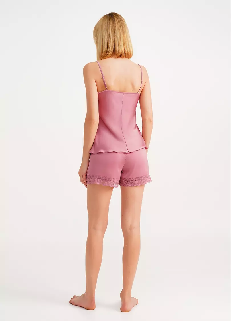 Комплект піжами з шортиками HELENA 6007/051 dusty rose (рожевий)