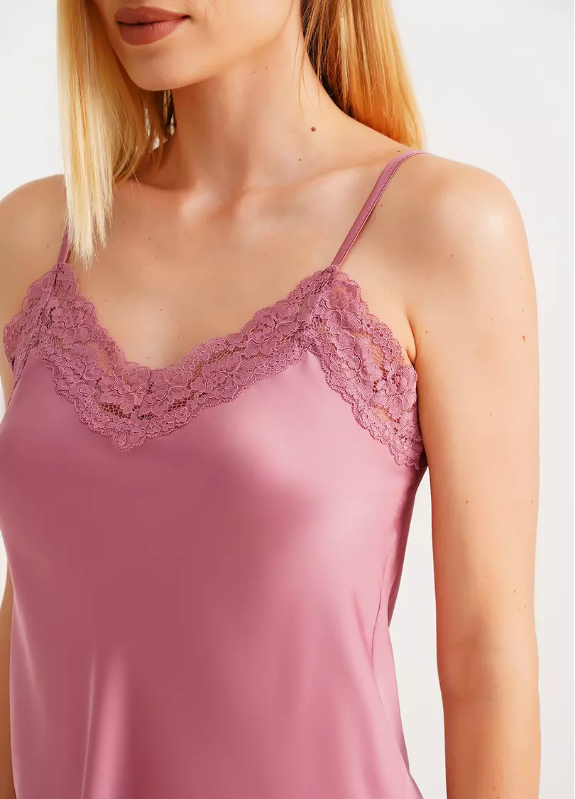 Комплект піжами з шортиками HELENA 6007/051 dusty rose (рожевий)