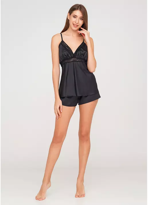 Шовковий комплект для сну HELENA 6014/051