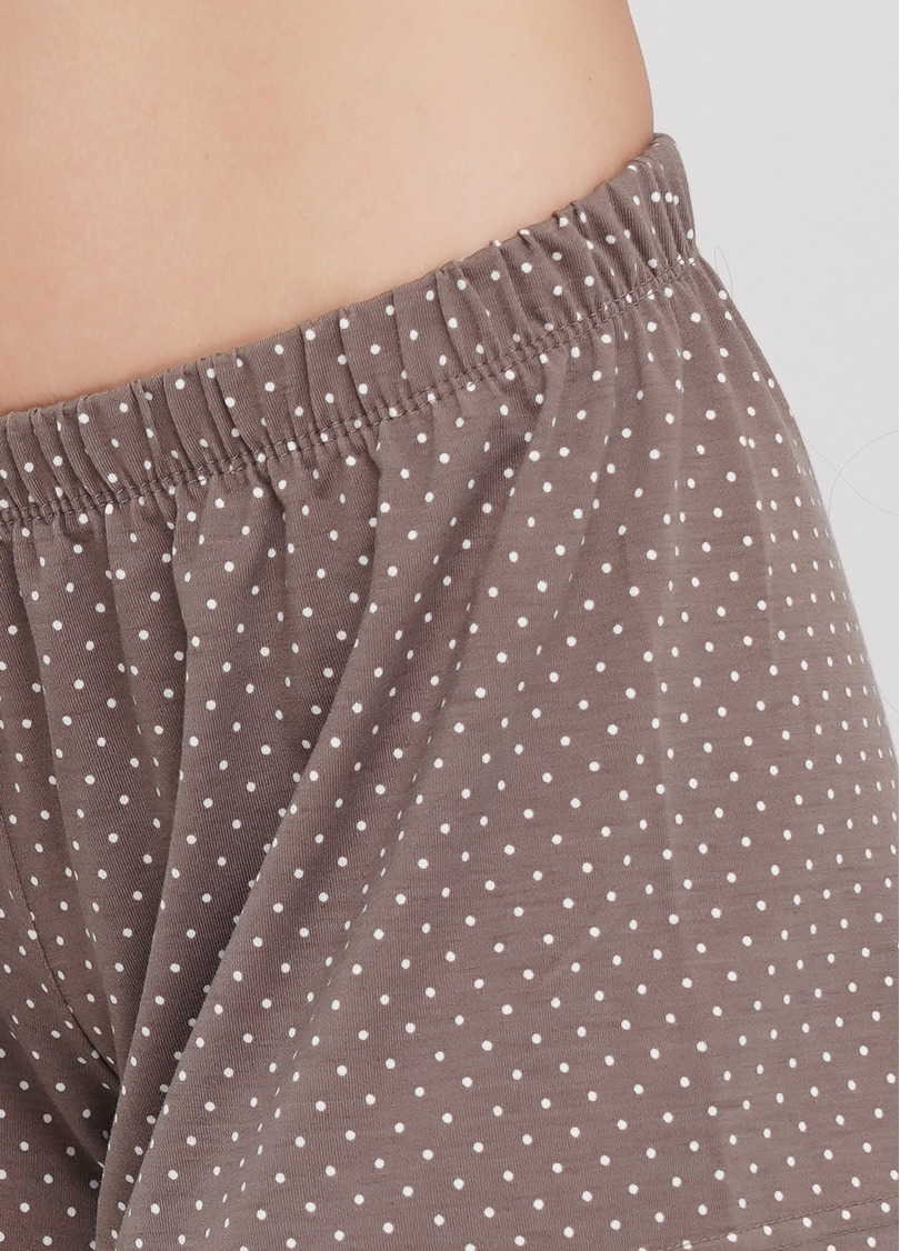 Піжама в горох з майкою на тонких бретелях JULIET 6003/031