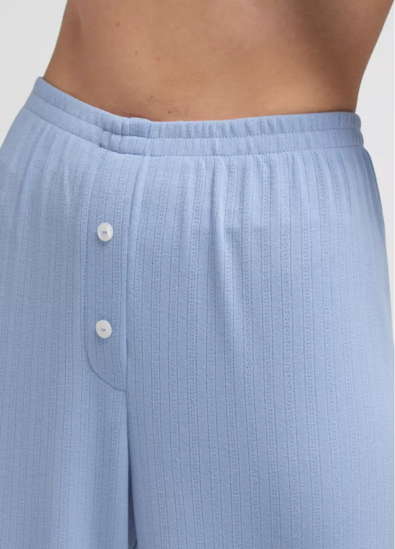 Пижама из ажурного трикотажа MALLOW 5346/310 cornflower blue (голубой)