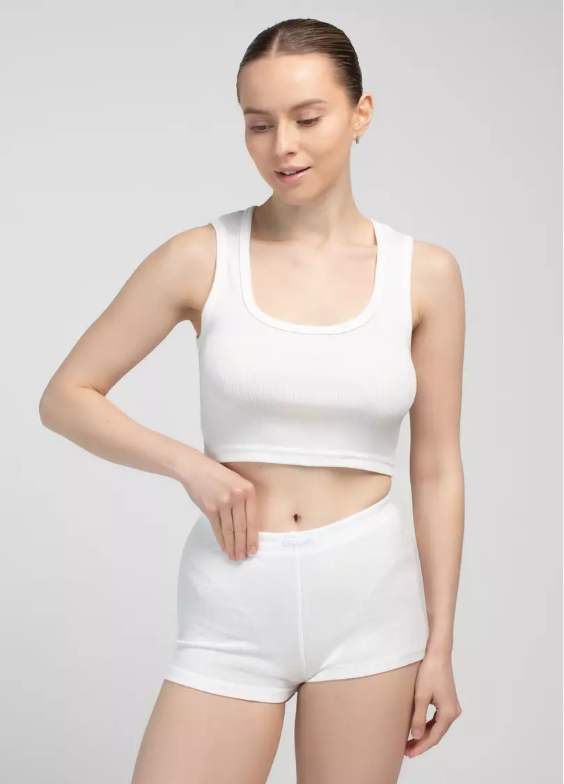 Трикотажний комплект MALLOW 6201/310 milk (білий)