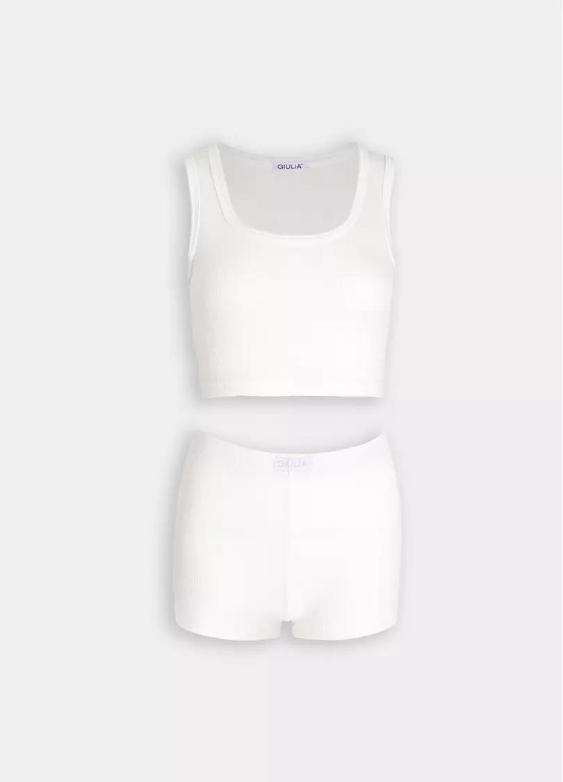 Трикотажний комплект MALLOW 6201/310 milk (білий)