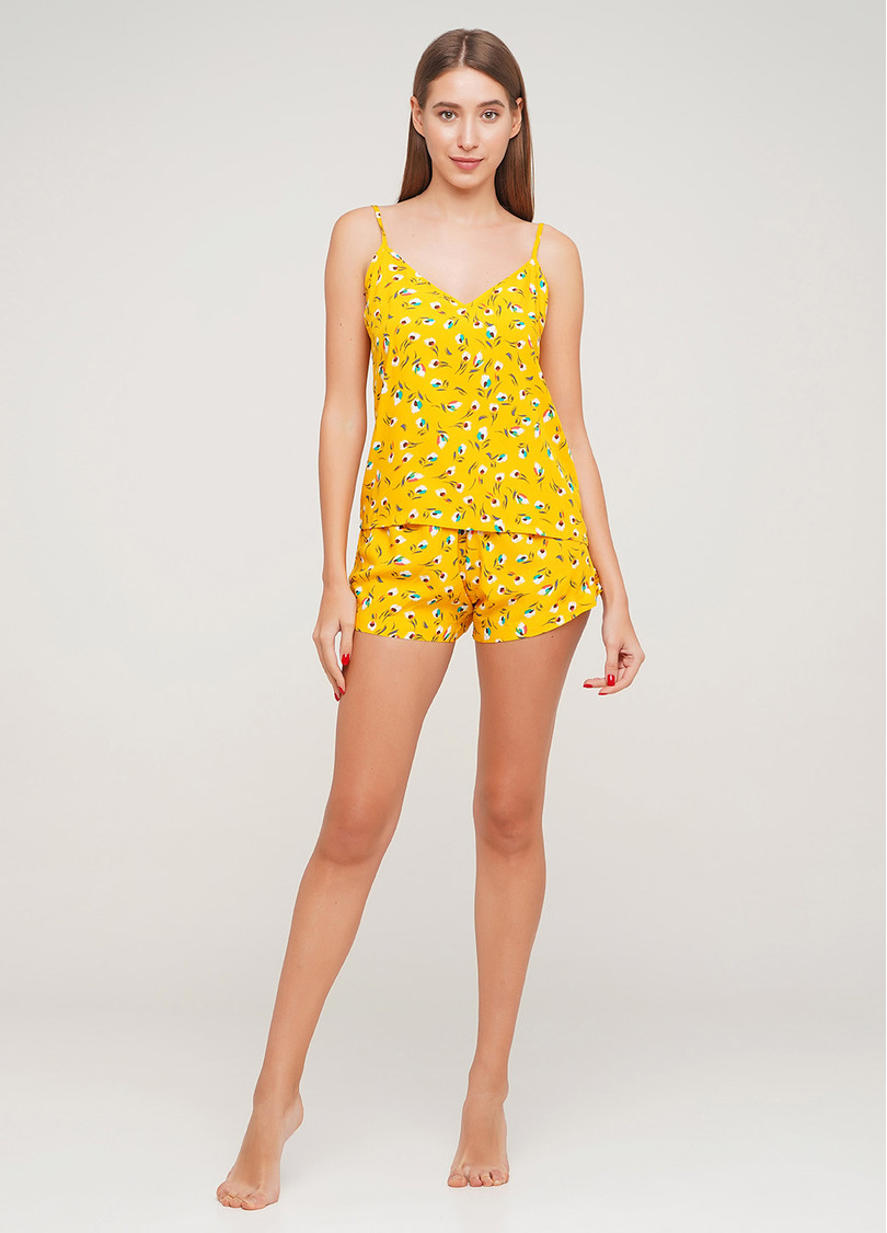 Жіноча піжама з квіточками SUMMER FLOWERS 6018/040