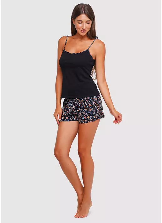 Пижама из хлопка с цветами SUMMER FLOWERS 6019/040