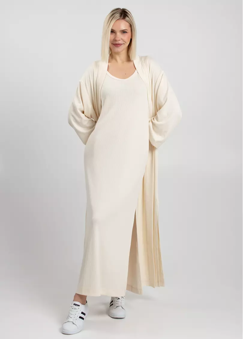 Трикотажна сукня ESSENTIAL MILK 8710/320 light cream (молочний)