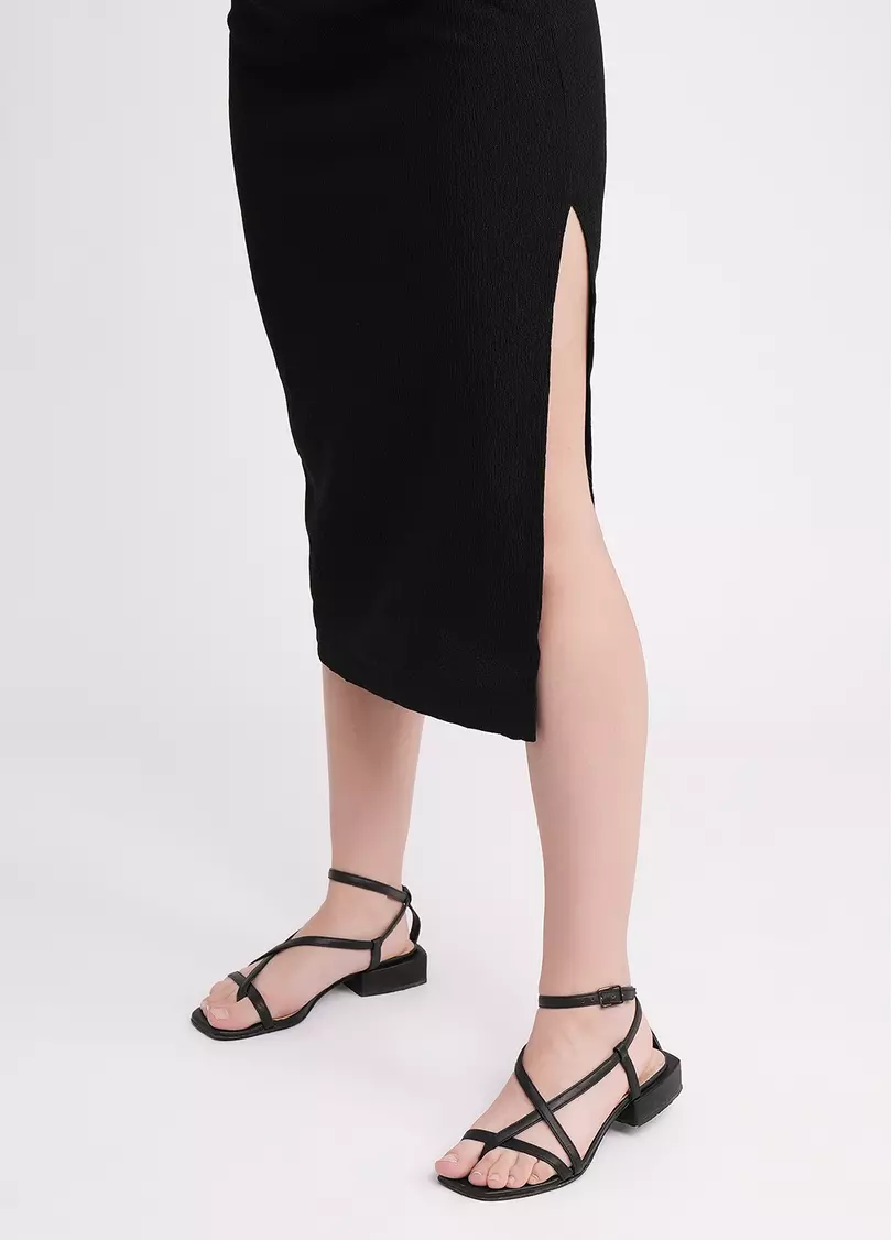 Сукня з драпіруванням RUMPLE RICH 8708/260 black (чорний)