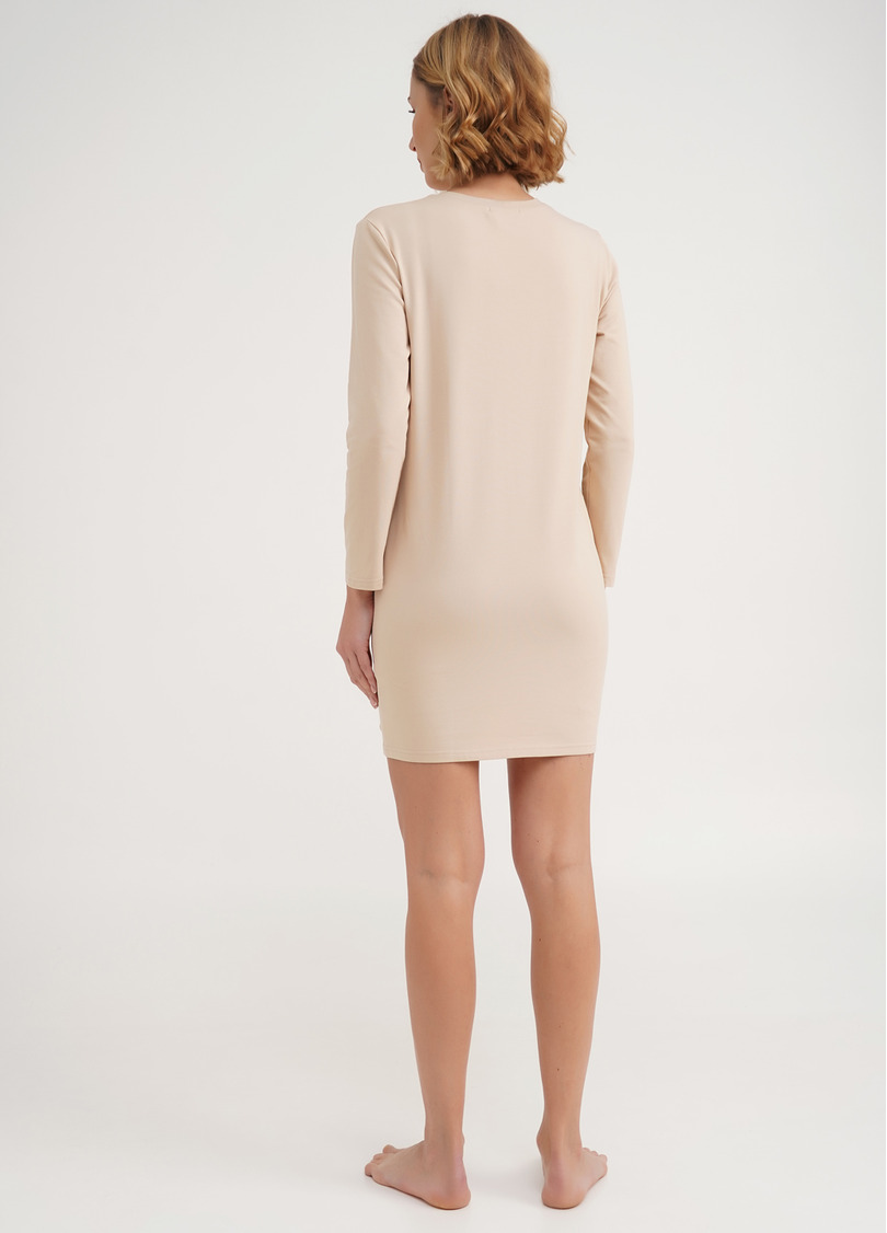 Ночная рубашка из хлопка AMOUR 8309/010 beige (бежевый)