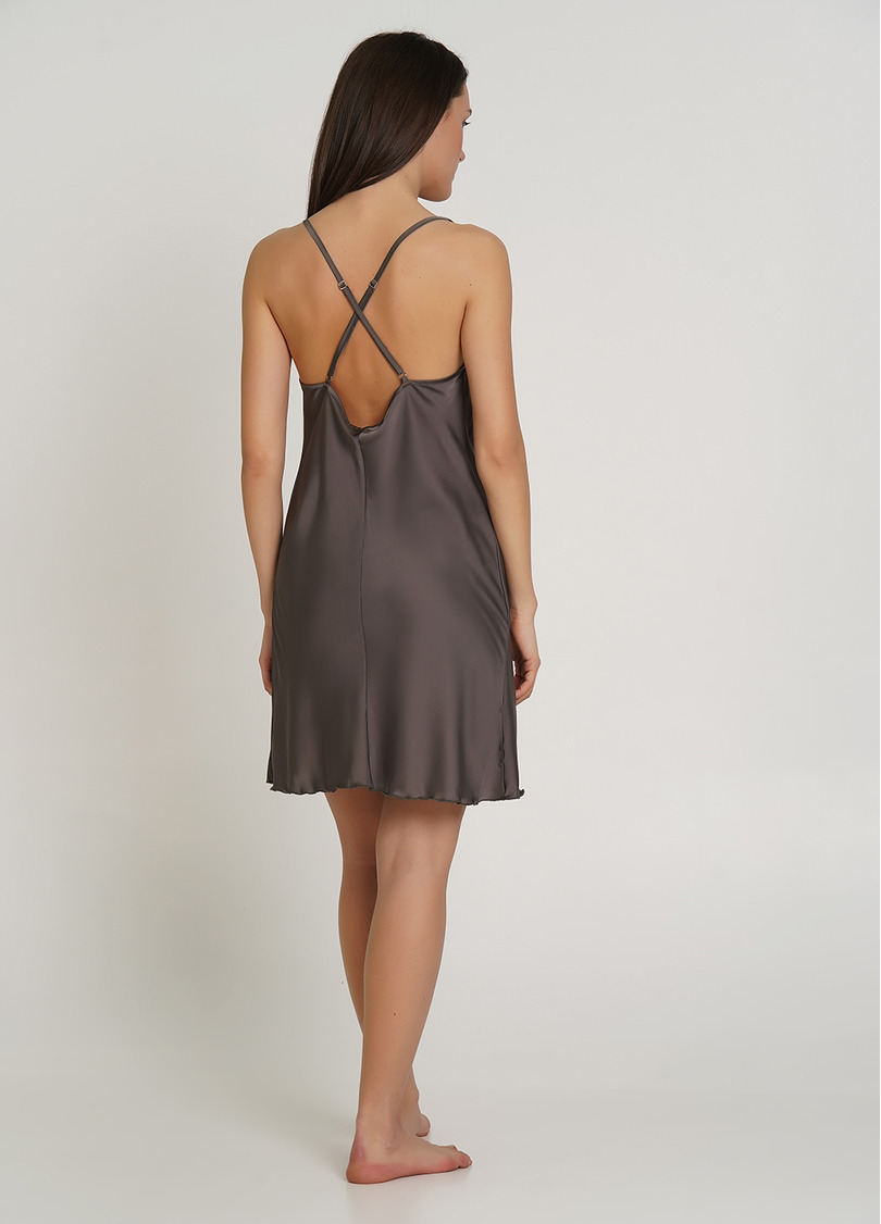 Нічна сорочка HELENA 8005/050 cappuccino (коричневий)