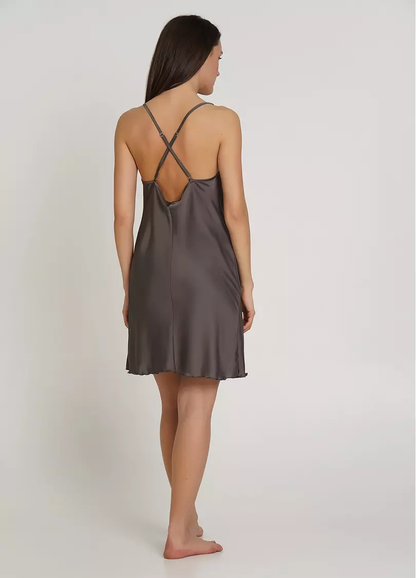 Ночная сорочка HELENA 8005/050 cappuccino (коричневый)