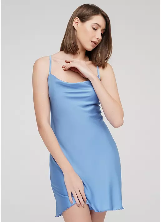 Нічна сорочка HELENA 8005/050 (блакитний)