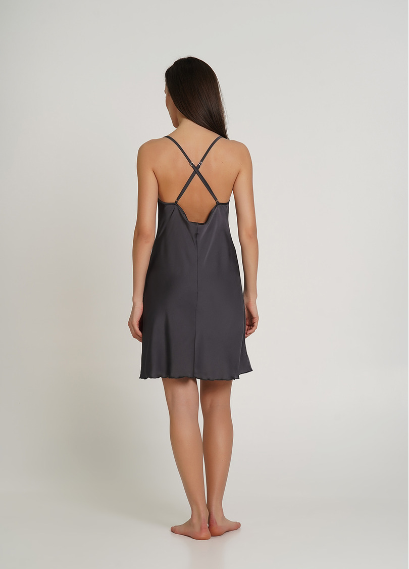 Нічна сорочка на бретелях HELENA 8005/050 griffel (сірий)