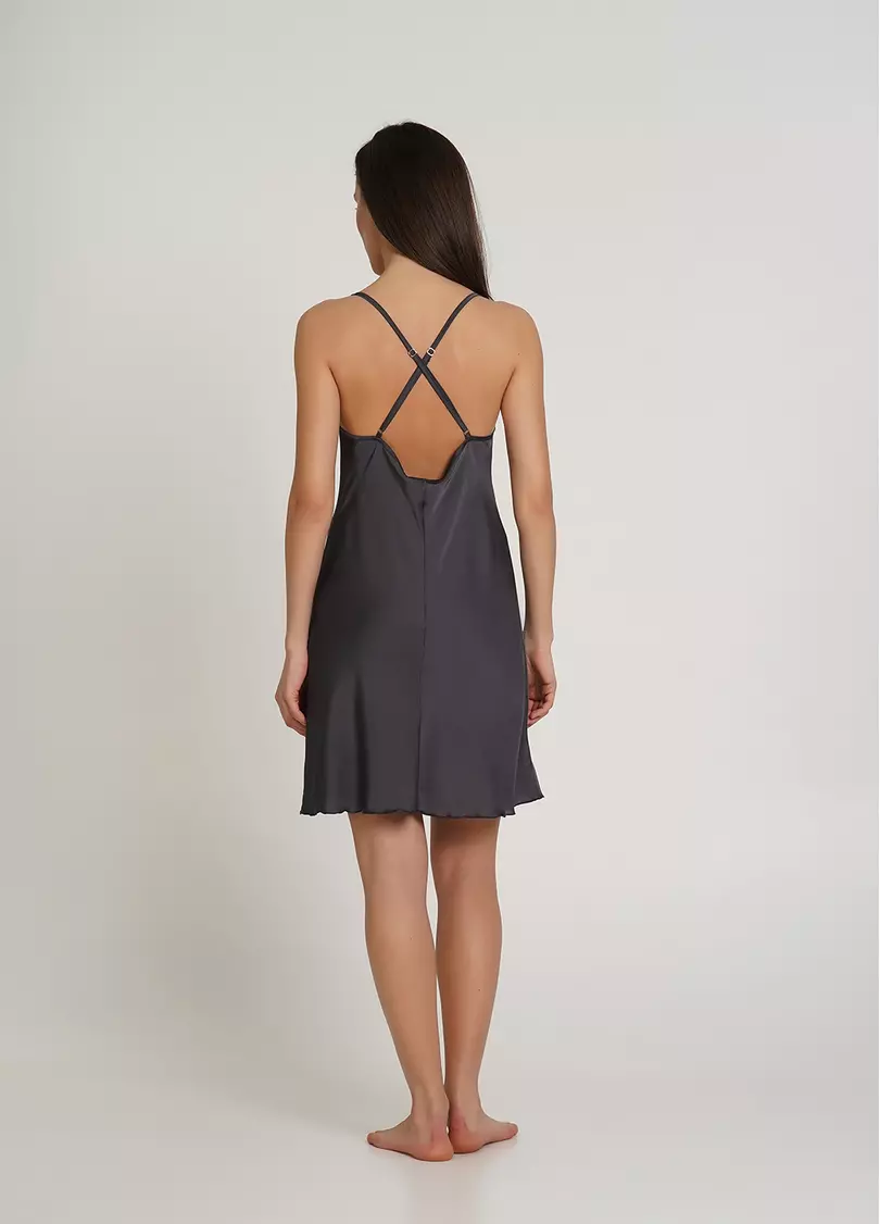 Ночная рубашка на бретелях HELENA 8005/050 griffel (серый)