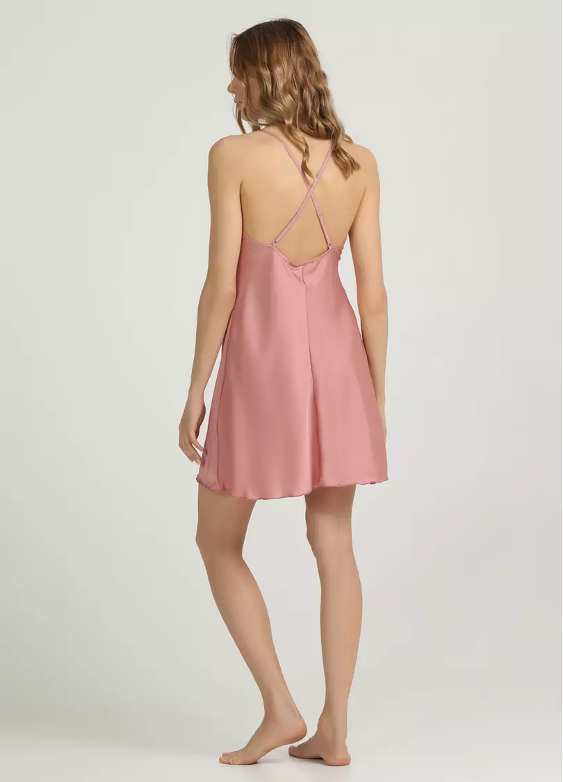 Нічна сорочка HELENA 8011/051 antique rose (рожевий)