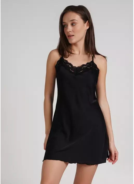 Ночная сорочка HELENA 8011/051 black (черный)
