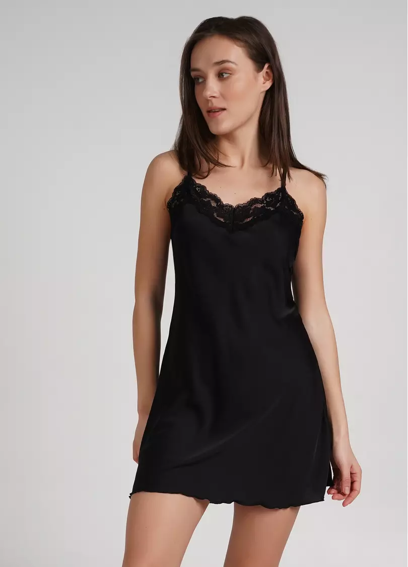 Ночная сорочка HELENA 8011/051 black (черный)