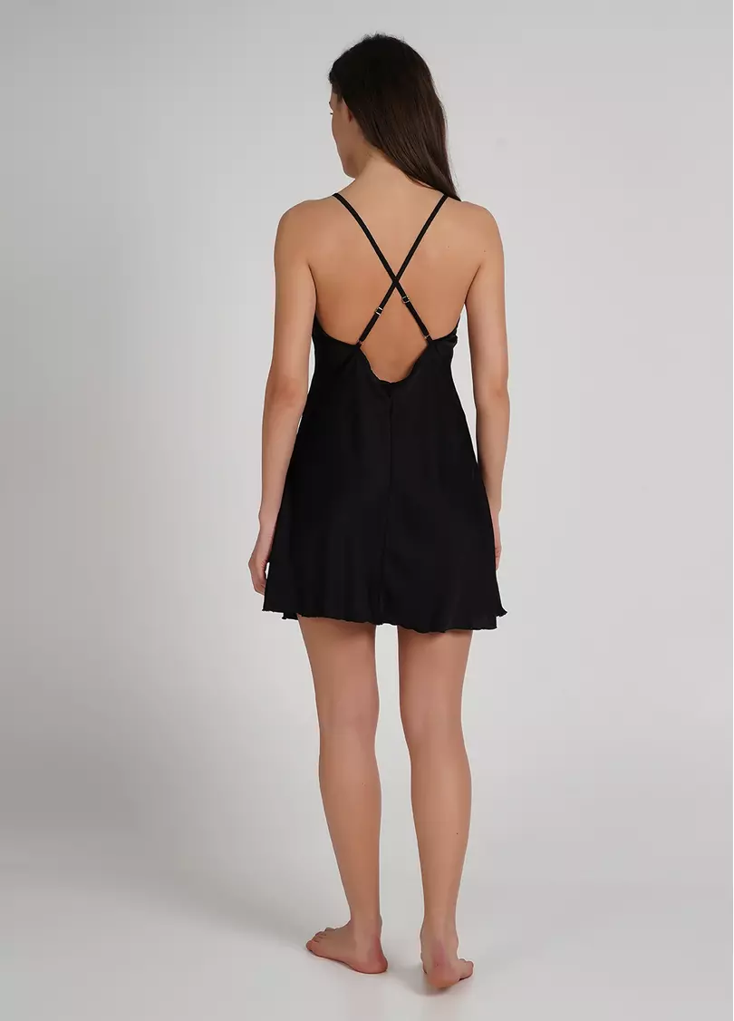 Ночная сорочка HELENA 8011/051 black (черный)