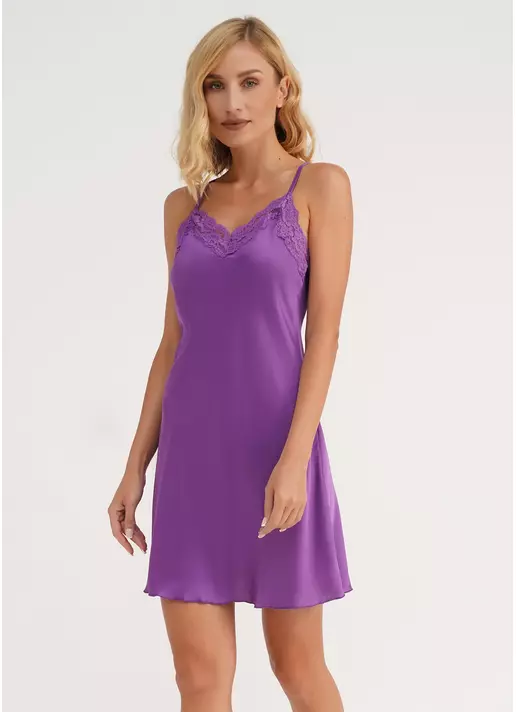 Нічна сорочка HELENA 8011/051 purple (фіолетовий)