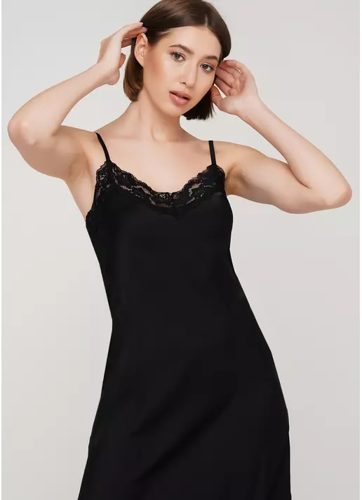 Ночная рубашка HELENA 8013/051 (черный)