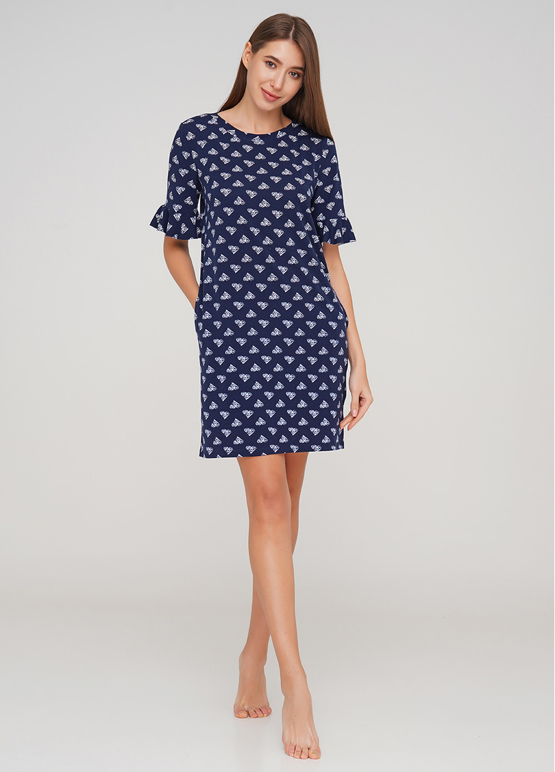 Сорочка ночная женская JE T'AIME 8216/030 navy (синий)