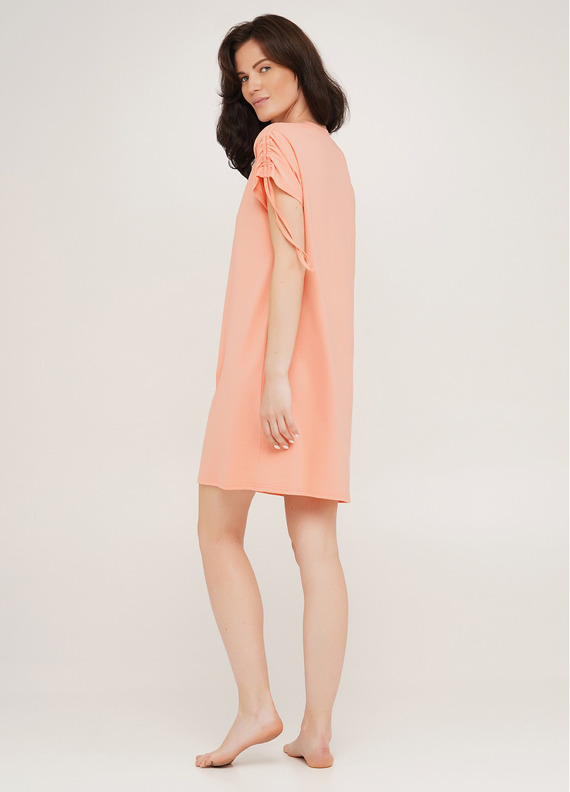 Коротка нічна сорочка з бавовни ROSE 8107/010