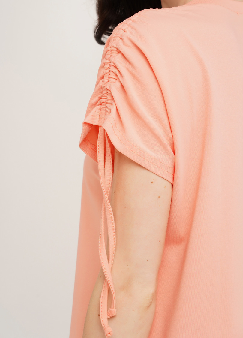 Коротка нічна сорочка з бавовни ROSE 8107/010