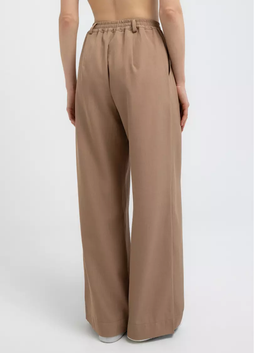 Широкие штаны GRACE 4338/200 camel (бежевый)