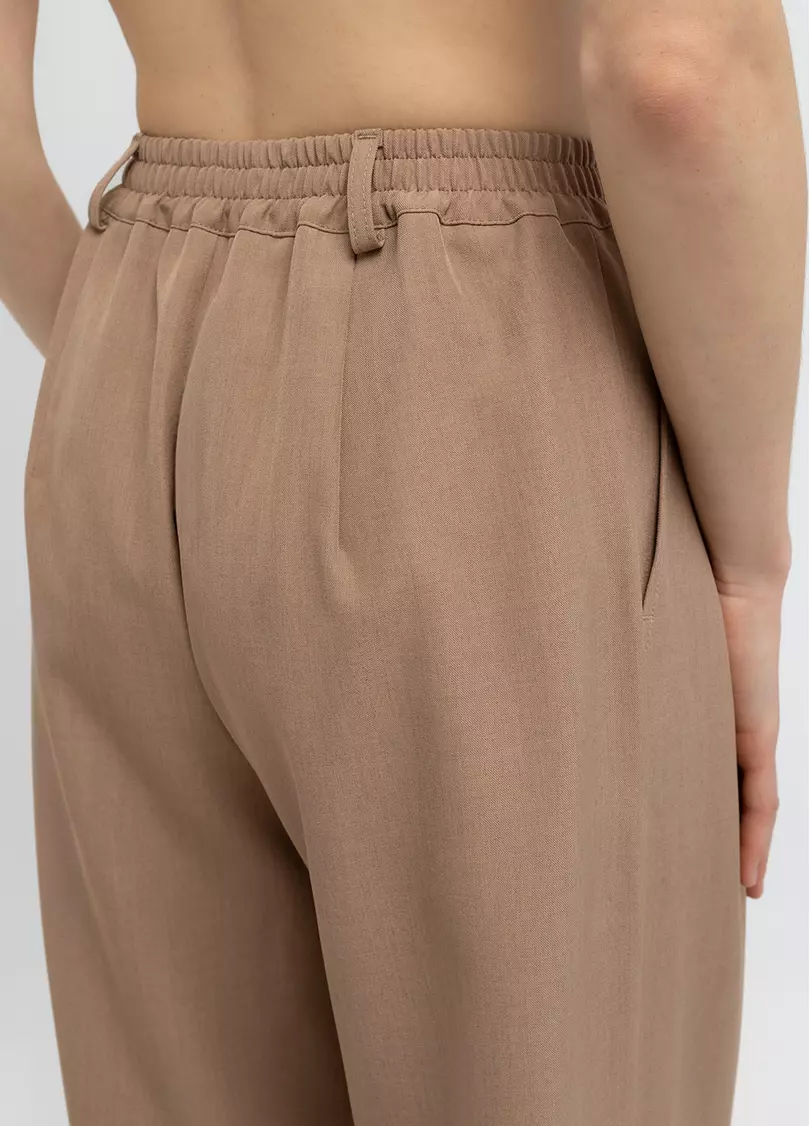 Широкие штаны GRACE 4338/200 camel (бежевый)