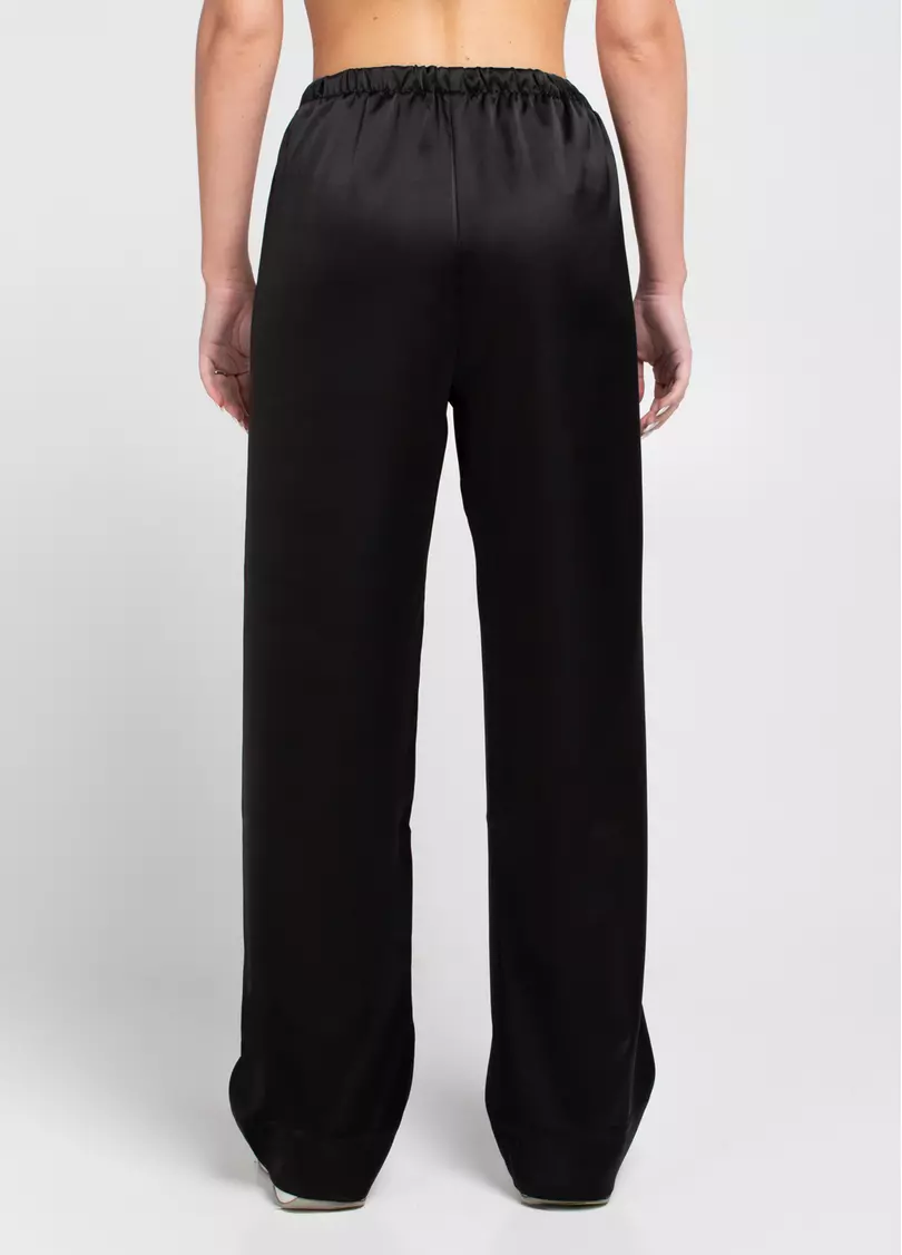 Шелковые штаны на кулиске ROYAL SILK 4332/050 black (черный)