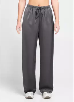 Шовкові штани на кулісці ROYAL SILK 4332/050 graphite (сірий)