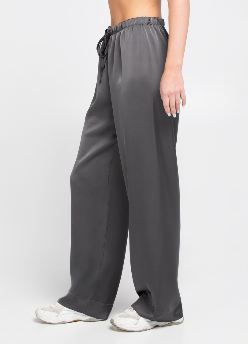 Шовкові штани на кулісці ROYAL SILK 4332/050 graphite (сірий)
