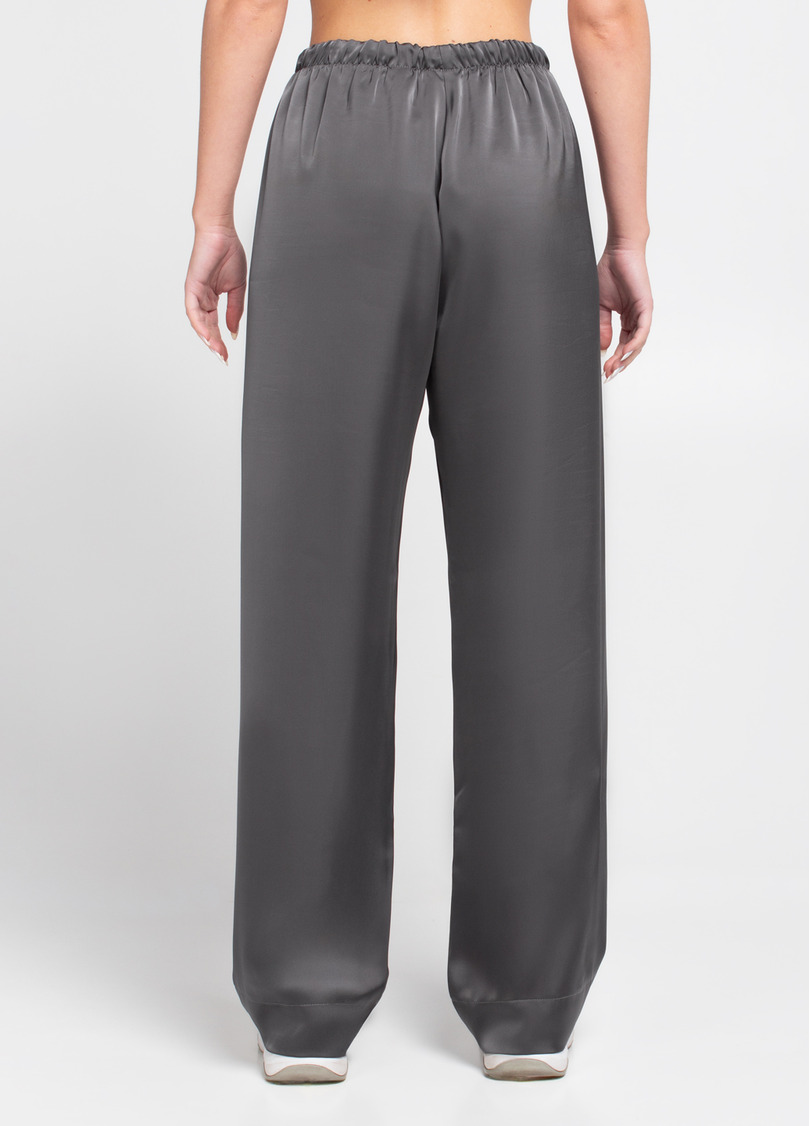 Шовкові штани на кулісці ROYAL SILK 4332/050 graphite (сірий)