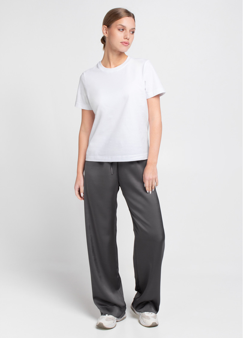 Шовкові штани на кулісці ROYAL SILK 4332/050 graphite (сірий)