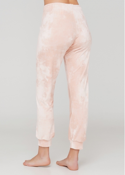 Жіночі велюрові штани SOFT WINTER 4308/080 (рожевий)