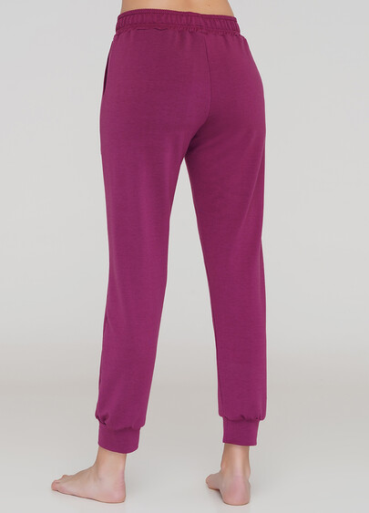 Хлопковые спортивные штаны SPORT PANTS 4301/010 (фуксия)