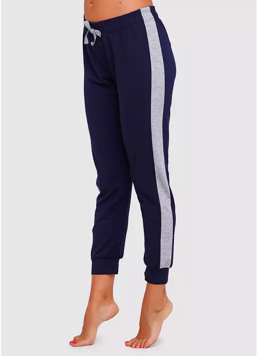 Женские домашние штаны SPORT PANTS 4302/010 navy (синий)
