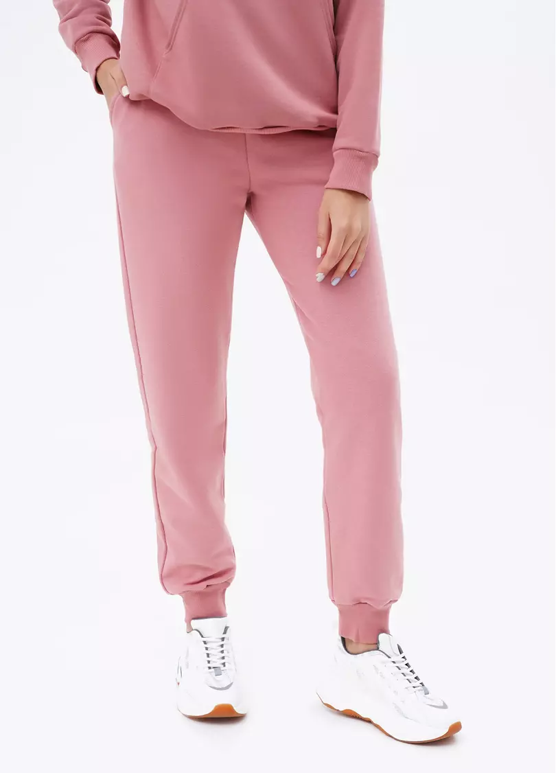 Штаны-джоггеры из хлопка SPORT PANTS 4305/160 french rose (розовый)