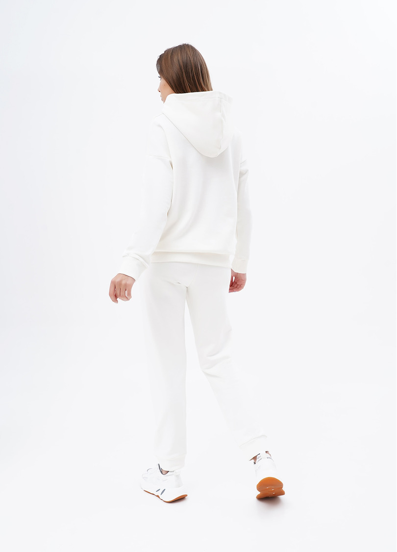 Штани-джогери з бавовни SPORT PANTS 4305/160 milk (білий)