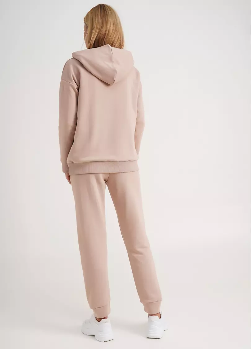 Штани-джогери з бавовни SPORT PANTS 4305/160 mokko (бежевий)