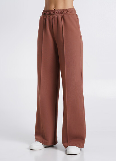 Спортивные штаны со стрелками SPORT PANTS 4306/160 cappuccino (коричневый)
