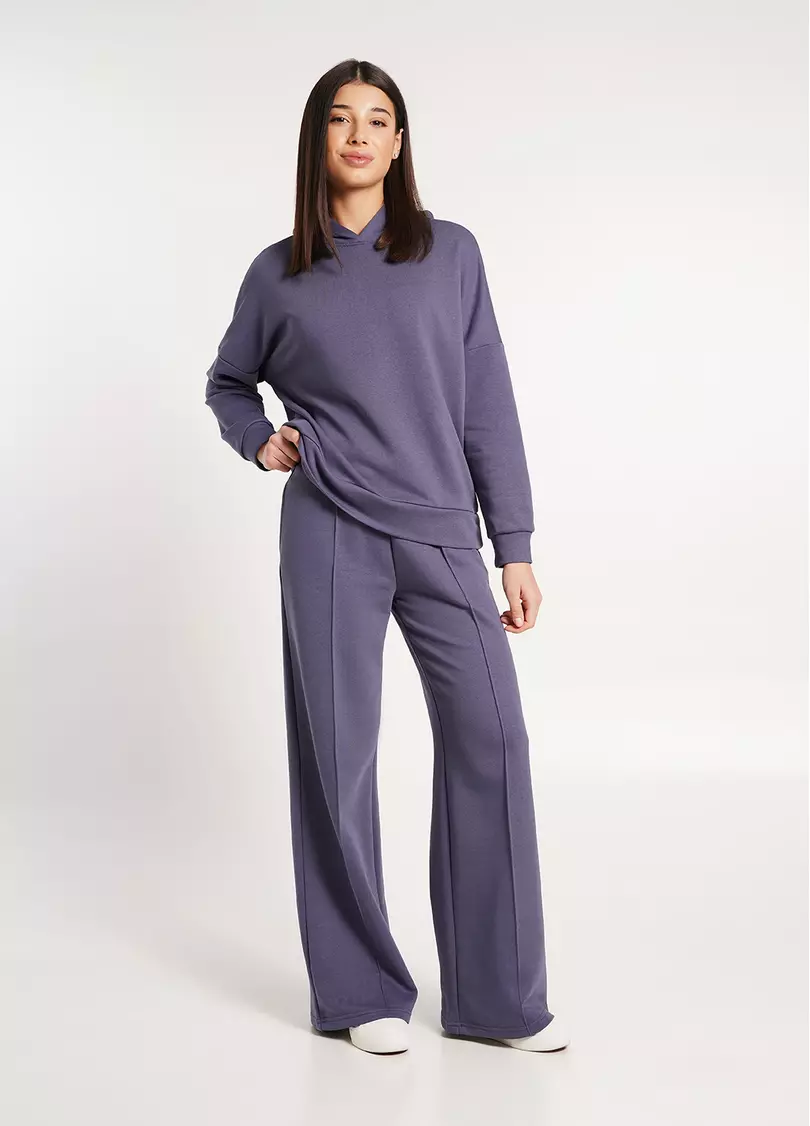 Спортивные штаны со стрелками SPORT PANTS 4306/160 jeans (фиолетовый)